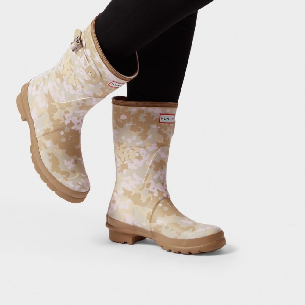 🚫SOLD🚫 Flecktarn Camo Short Hunter Boots